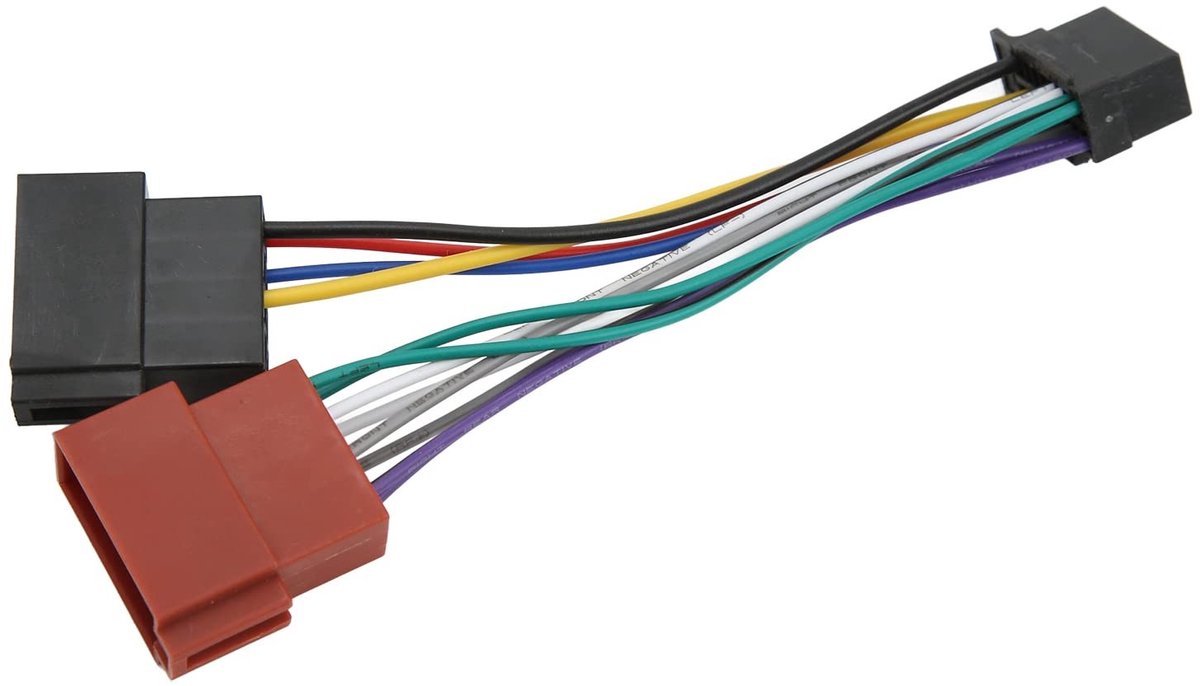 Dailygoody - ISO Harn Connector - Professionele Installatie - Geschikt voor Auto - Eenvoudige Aansluiting - R ISO Adapter - Gemak in Gebruik
