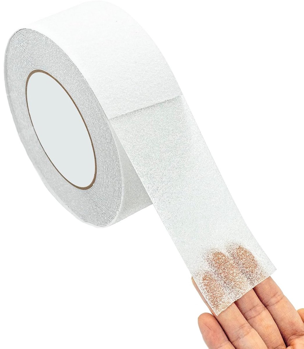 Non-slip tape voor trappen en vloeren - 5 x 10 m, ideaal voor binnen en buitengebruik, veilig en duurzaam