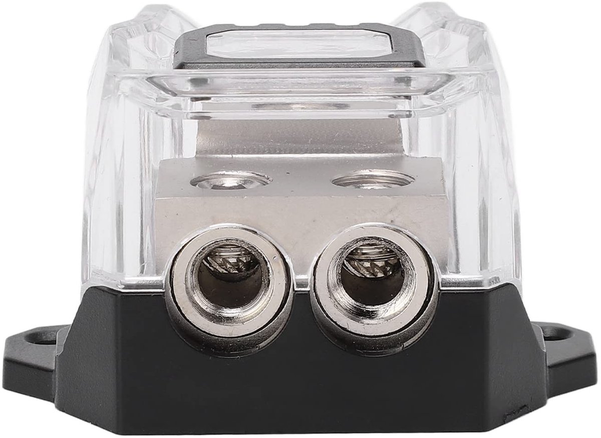 Dailygoods - Dailygoody - Audio Splitter Amp Verdelingsblok - 0GA naar 4GA voor Auto en Boot