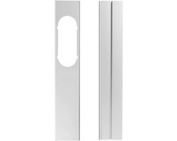 ZMR® Raamafdichting Airco - Raamafdichting Mobiele Airco - Raamafdichting Airco Universeel - Zilver - 100cm x 10cm x 1cm