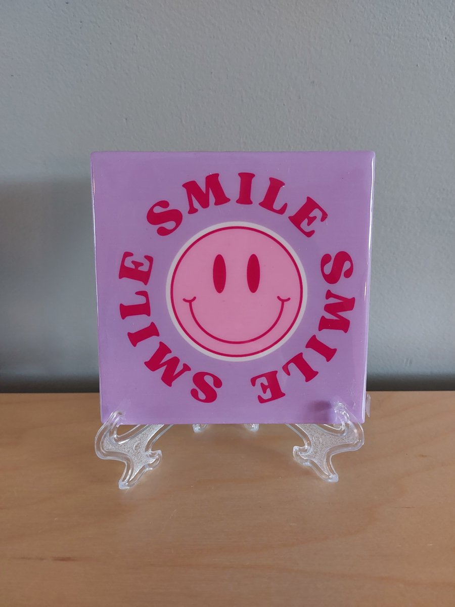 Tegeltje : Smile