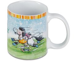 Diddl - mok - beker in leuke cadeauverpakking - Wollywell in blauw
