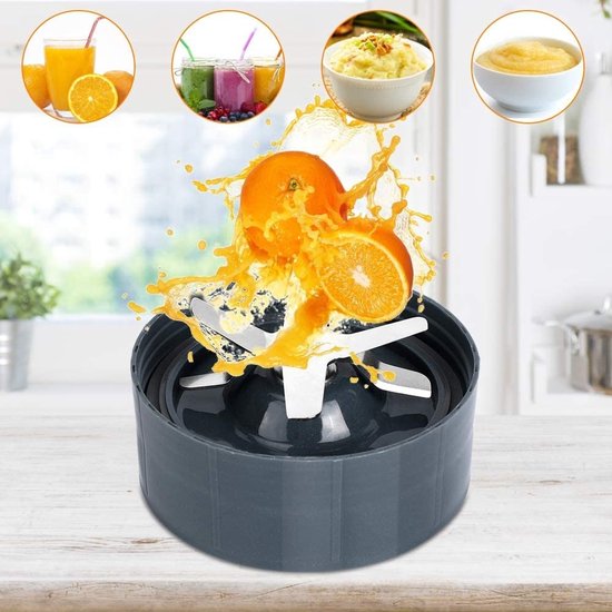 Dailygoods - Dailygoody - Vervangende Sapcentrifuge - Roestvrijstalen Lemmet - Vaatwasserbestendig - Wit - Accessoire voor Mixer - Geschikt voor 600W en 900W van Dailygoods — afbeelding 3