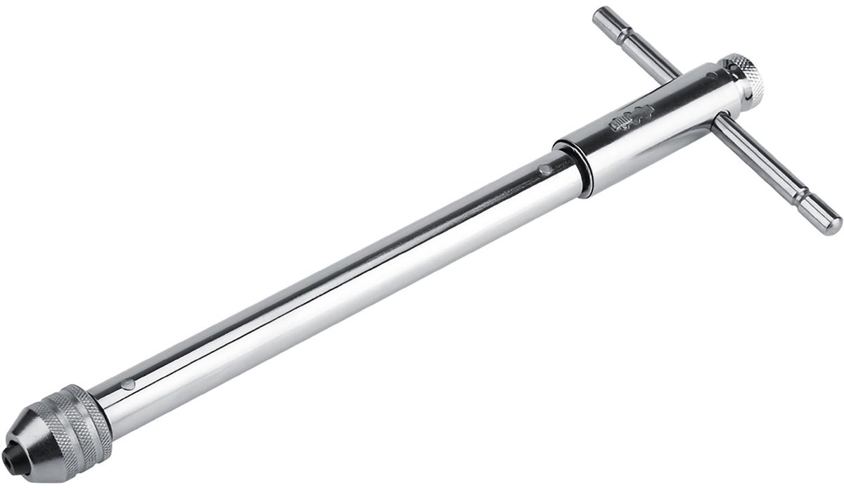 Dailygoods - Dailygoody - Verstelbare T-Bar Moer en Dopsleutel - Ratchet Tap Handle M3-M8 en M5-M12 - Hoogwaardige kwaliteit - Gebruiksvriendelijk - Precisie geree...