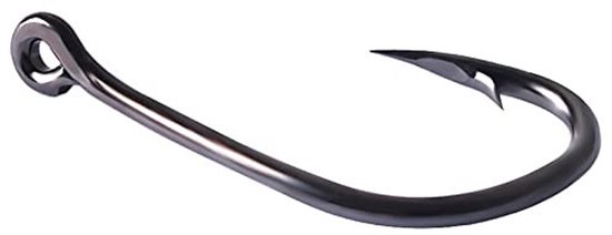Dailygoods - Dailygoody - Roestvrij Staal Vishaken - Zoutwater Haken - Super Sharp - Maat 2 -12 - Gesmeed Lange Schacht - Extra Sterke Metalen Vishaken - 500 stuks — afbeelding 3