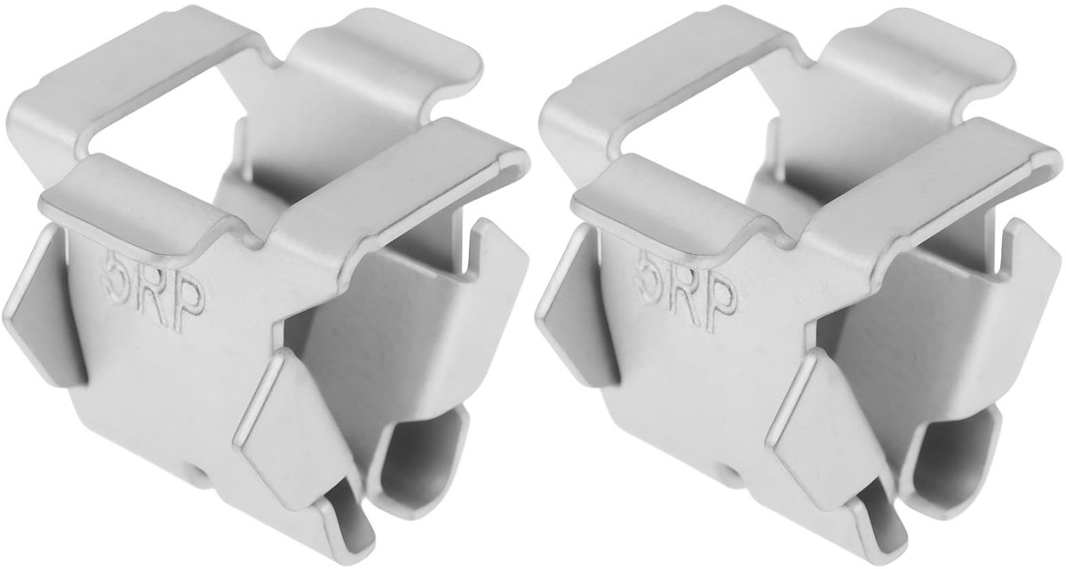 Dailygoods - Dailygoody - Auto Zonneklep Clip - 2 Stuks - Duurzaam en Betrouwbaar - Universele Pasvorm - Geschikt voor Diverse Auto's - Voor Volkswagen en Audi - 5