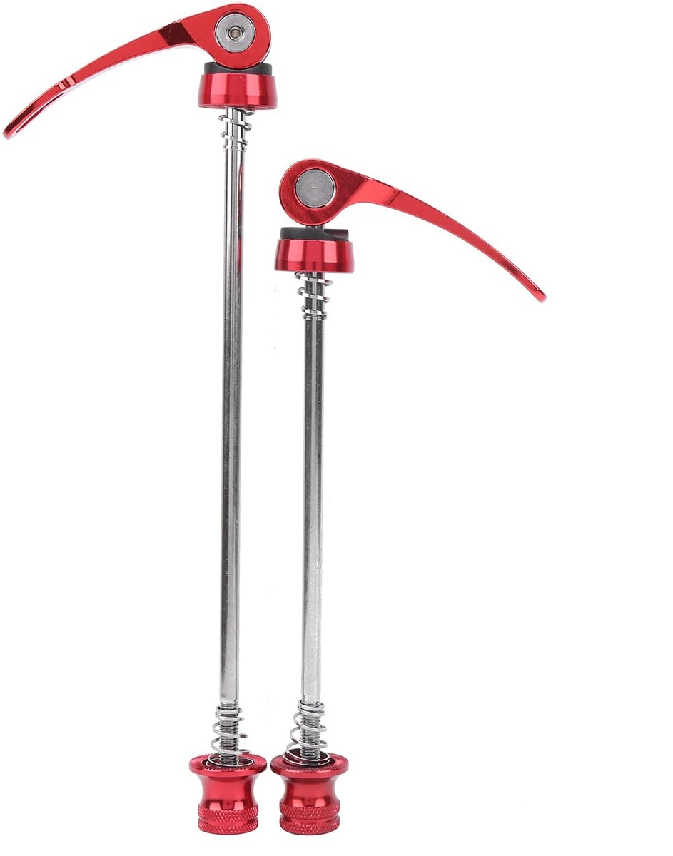 Dailygoods - Dailygoody - Fietswielnaaf - Snelspanner - Handig en arbeidsbesparend - Rood - Mountainbike en racefiets - Ideaal voor eenvoudige wielenwissel - Gesch...