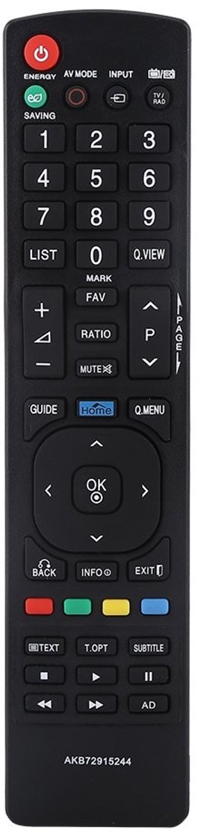 Dailygoods - Dailygoody - Vervangende Toetsenbordafstandsbediening - Innovatief - Compact Formaat - Geschikt voor Diverse TV Modellen - Eenvoudige Bediening - Idea