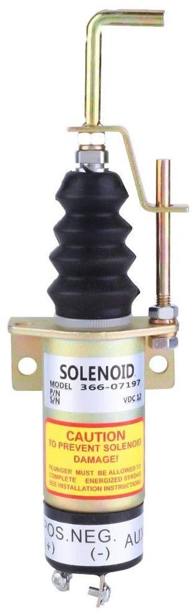 Dailygoods - Dailygoody - 12V Electric Generator - Solenoidklep - Hoogwaardige kwaliteit - Geschikt voor generator - Duurzaam en veilig - Vervangingsonderdeel voor...