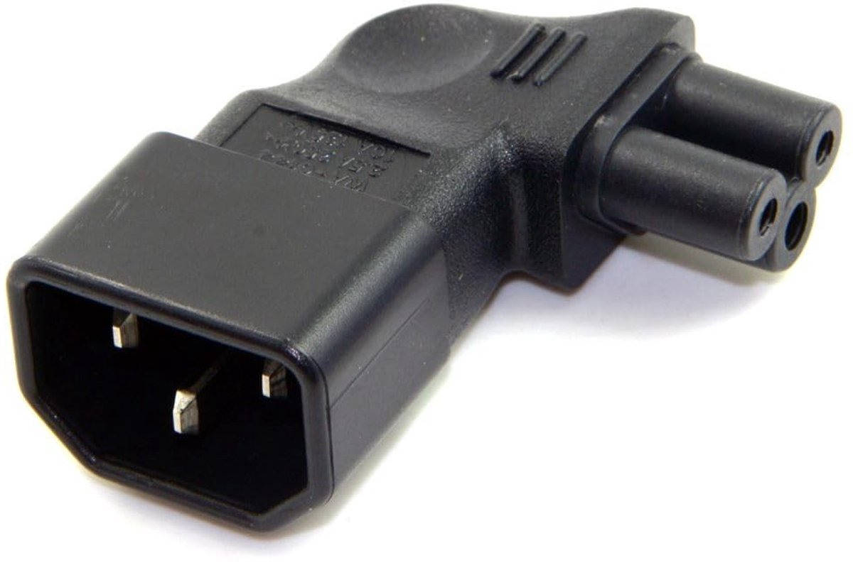 Dailygoods - IEC 320 C14 naar C5 Mickey Mouse Plug AC Power Adapter