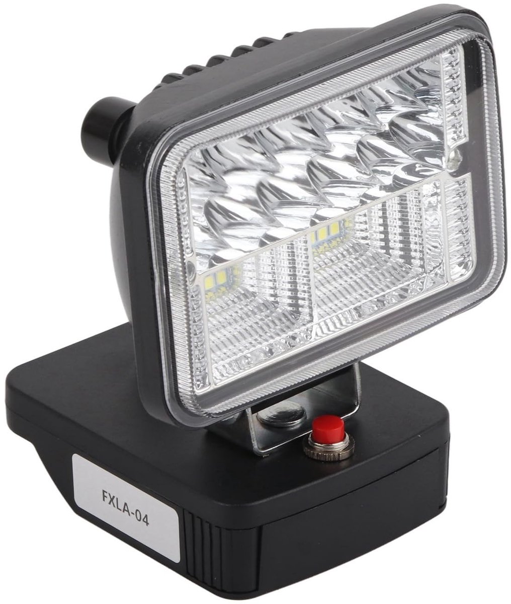 Dailygoods - Draagbare LED Werklamp met Lithium Batterij voor Buiten