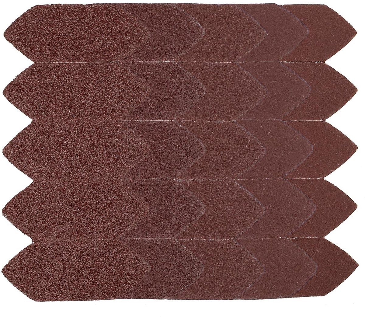 Dailygoods - Dailygoody - Muis Schuurplaten - Schuurpapier Set - Rood - Aluminium Oxide - 50 Stuks - Geschikt voor Black & Decker KA260GTK - 145x39mm