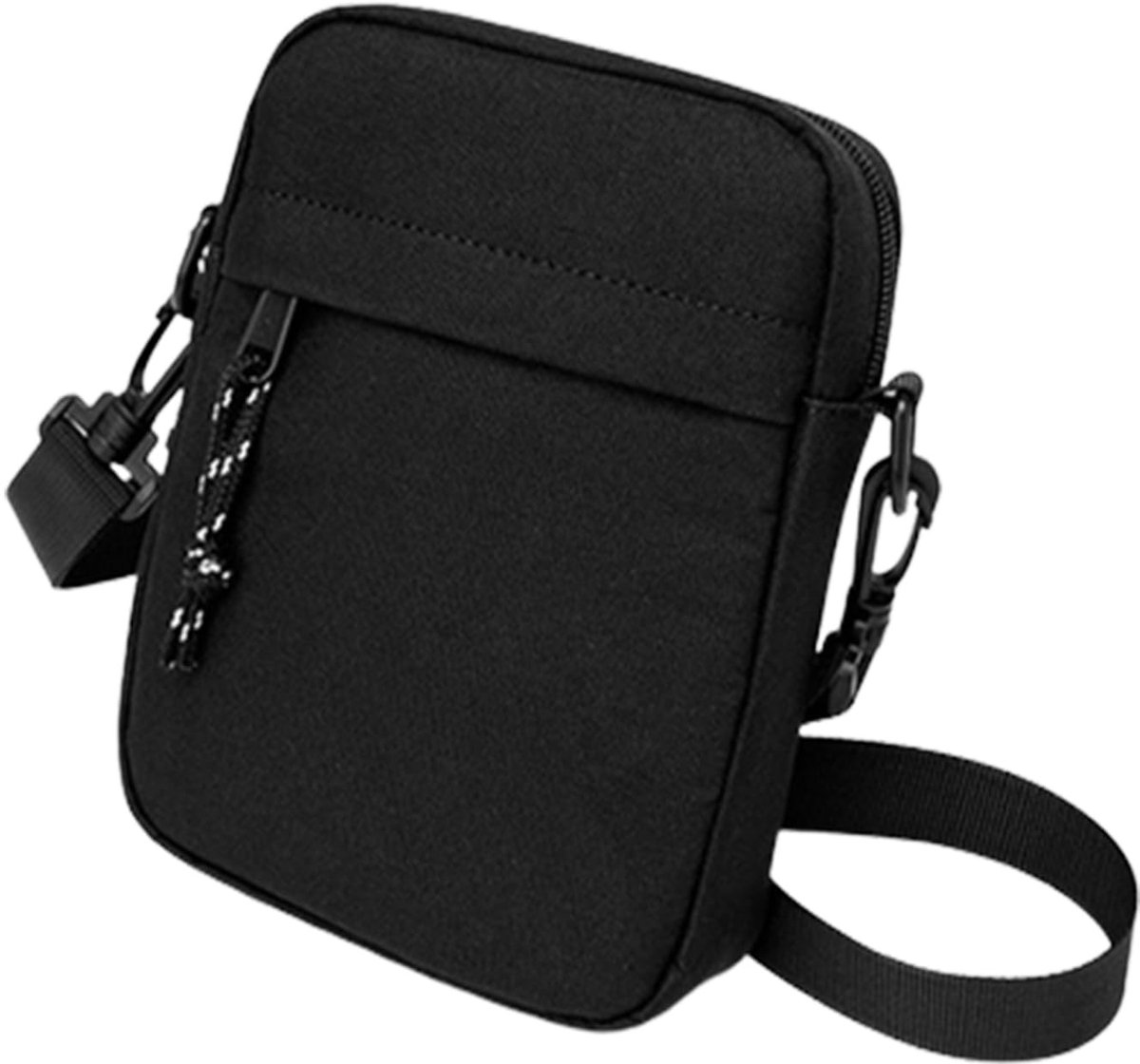 Dailygoods - Dailygoody - Schoudertas voor mobiele telefoon - Crossbody tas voor heren - Minimalistisch design - Zwart - Praktische schoudertas - Hoge kwaliteit -