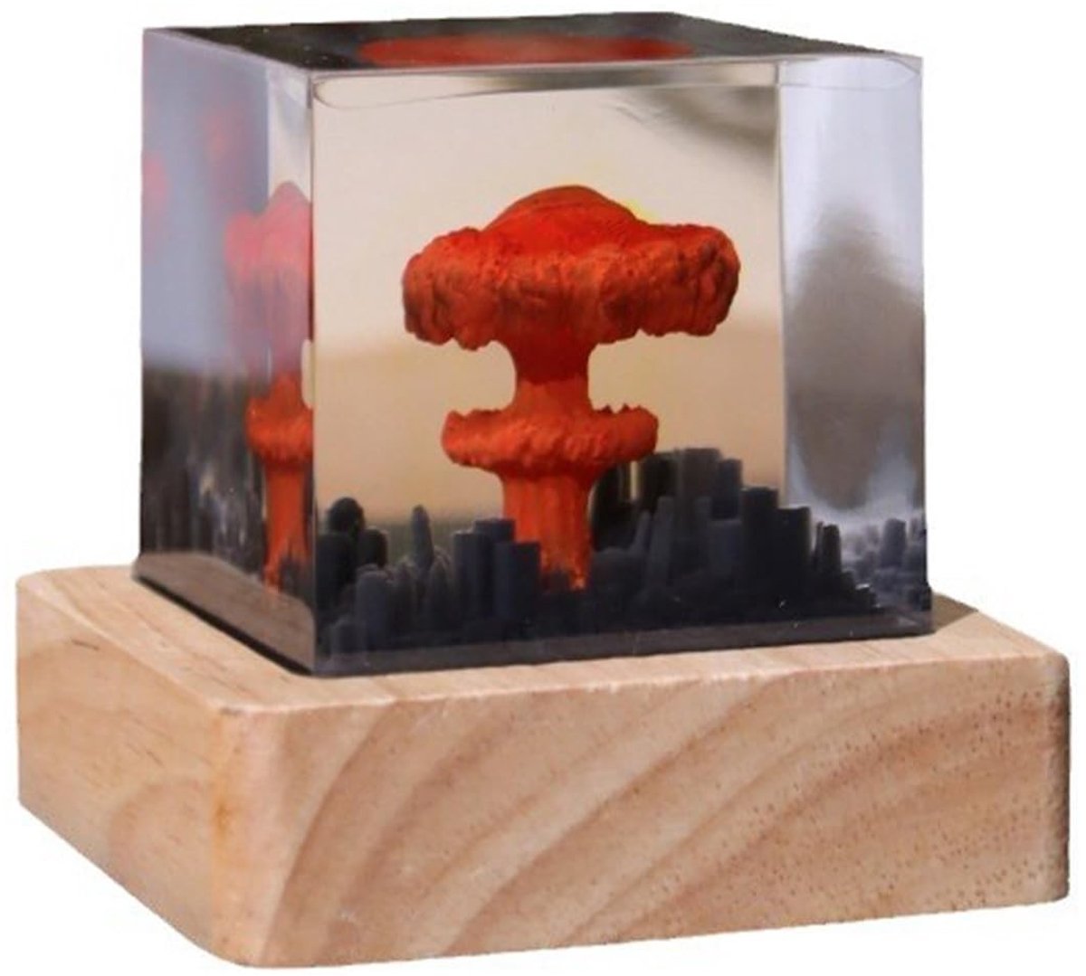 Dailygoods - Creatieve Paddenstoelwolk Kristallen Ornamenten