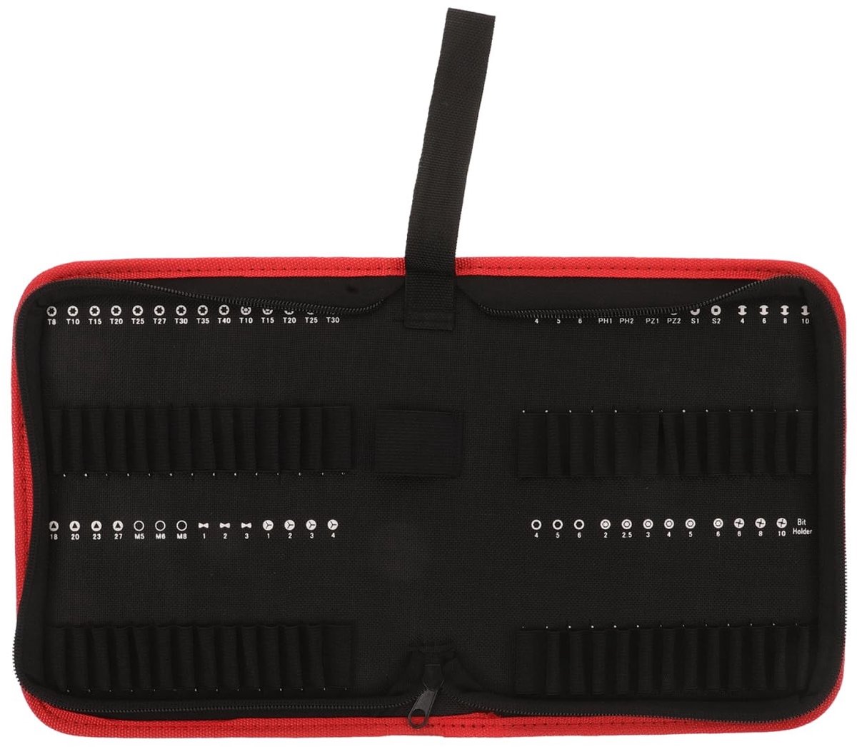 Dailygoods - Dailygoody - Angoily Batch-opbergtas - gereedschapstas - draagbaar en handig - 22,8 x 22,8 x 22,8 cm - organizer voor boormachines - geschikt voor sch...