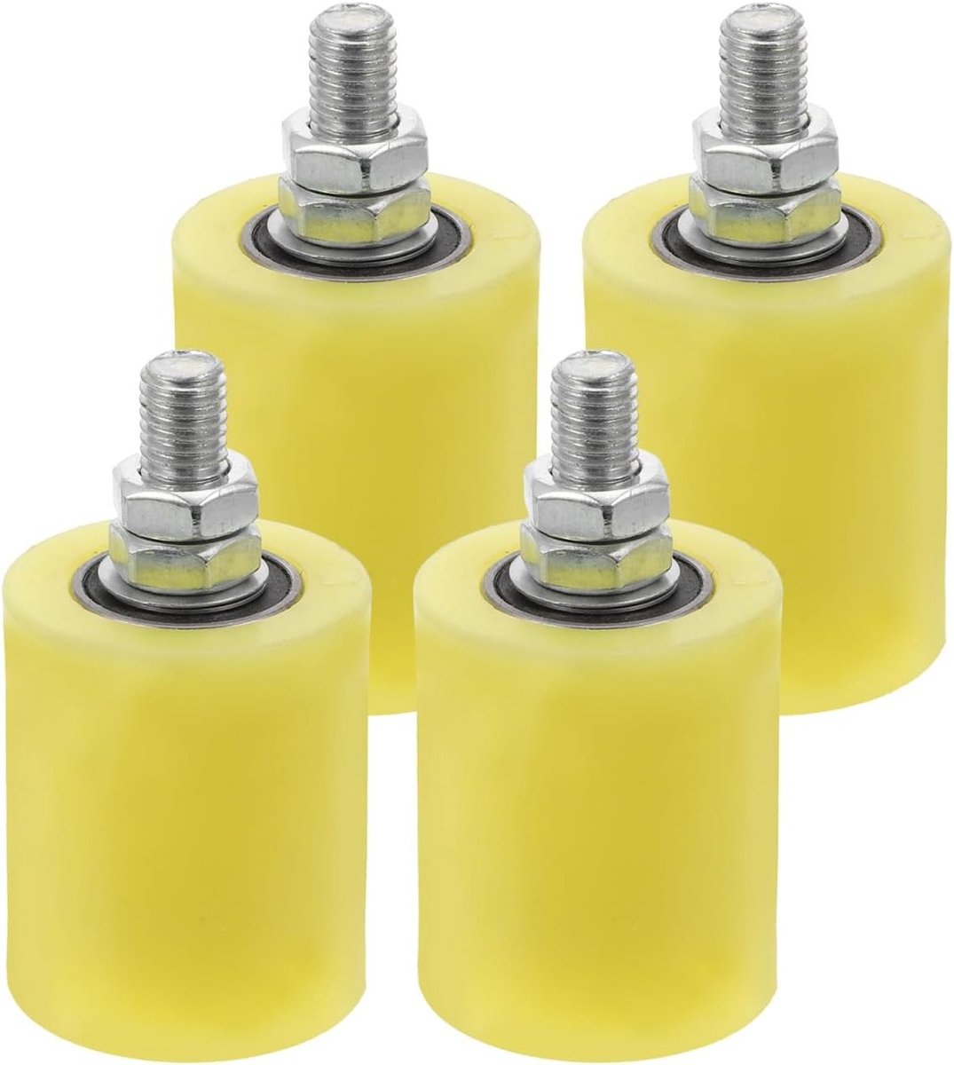 4 Stuks Elektrische Deuropeningspulley Rollen - Robuuste Deurrollers voor Schuifpoorten en Accessoires met Lager