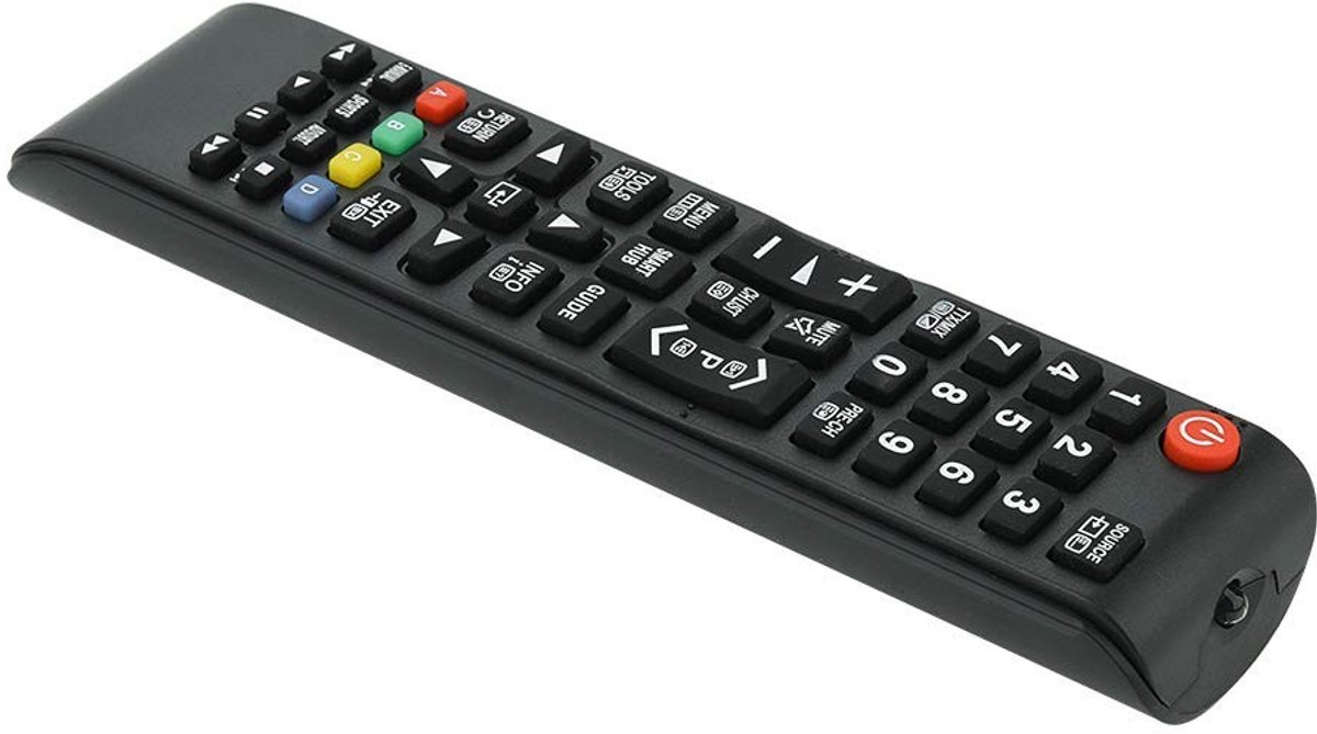 Dailygoods - Dailygoody - Vervangende Afstandsbediening - Universele TV Afstandsbediening - Hoog bereik - Ergonomisch ontwerp - Geschikt voor diverse TV merken - B