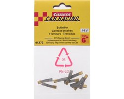 Balais de contact simples Carrera racing 41272 - 10 pièces
