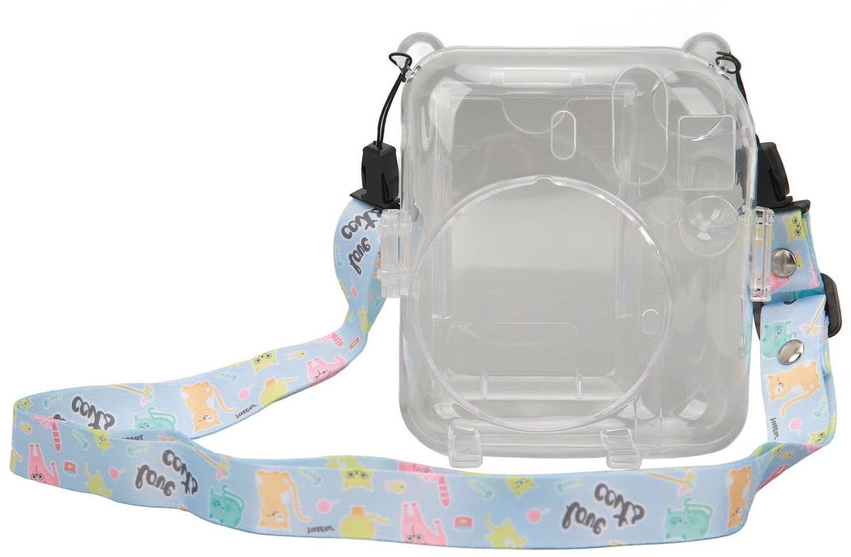Dailygoods - Dailygoody - Beschermende Hoes - Camera Bescherming - Harde Hoes - Blauw - Verstelbare Schouderriem - Duurzaam Materiaal - Geschikt voor Mini 12