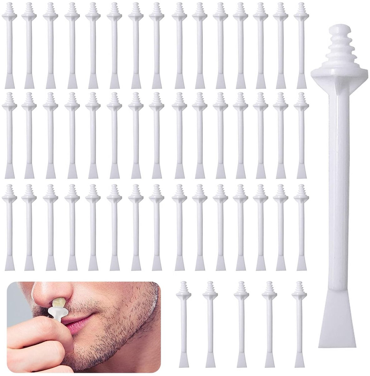 Dailygoody - Ontharingsset - Neushaarwax - Heren - 100 Stuks