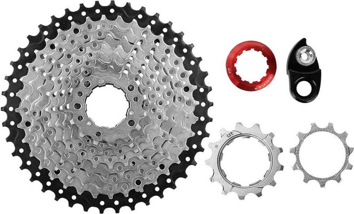 Dailygoods - Dailygoody - Cassette Freewheel Tandwiel - 10 Speed - Duurzaam en Lichtgewicht - 11-42T - Vervangingsonderdeel - Mountain Race Bike - Geschikt voor Fi...