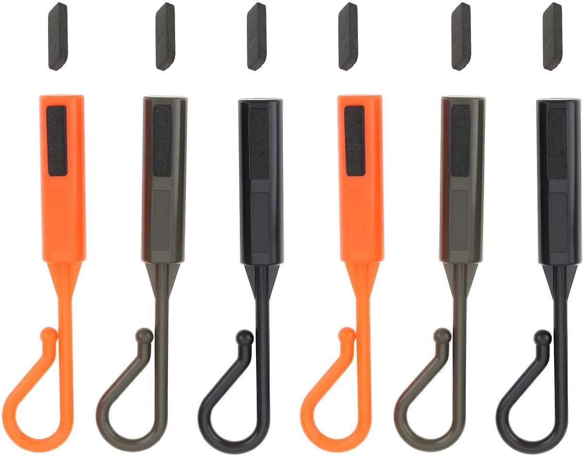 Dailygoods - Set van 6 Vissen Schakelaar Haak Racks voor Karpervissen