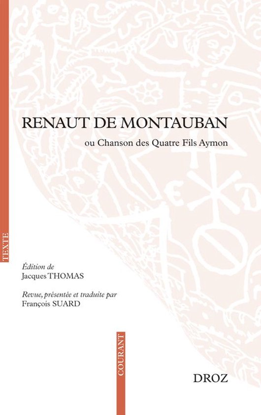Texte Courant - Renaut de Montauban - cover