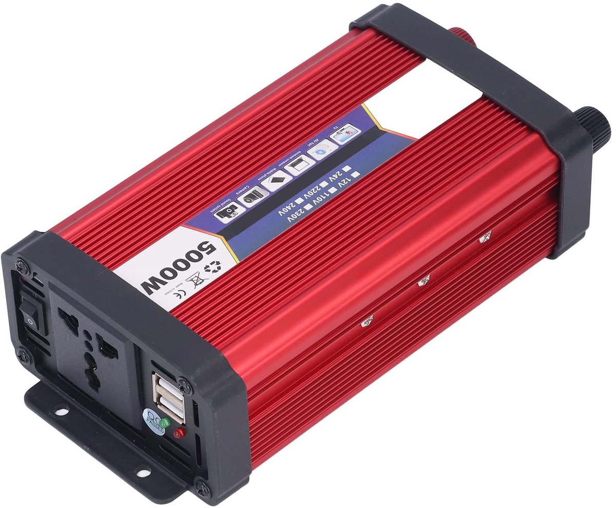Dailygoods - 5000W Sinus Inverter voor DC naar AC Conversie