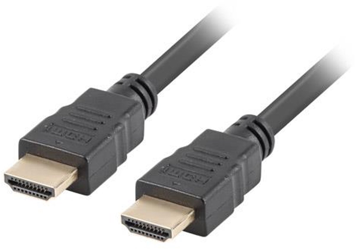 HDMI M/M V1.4 KABEL 10M ZWART LANBERG