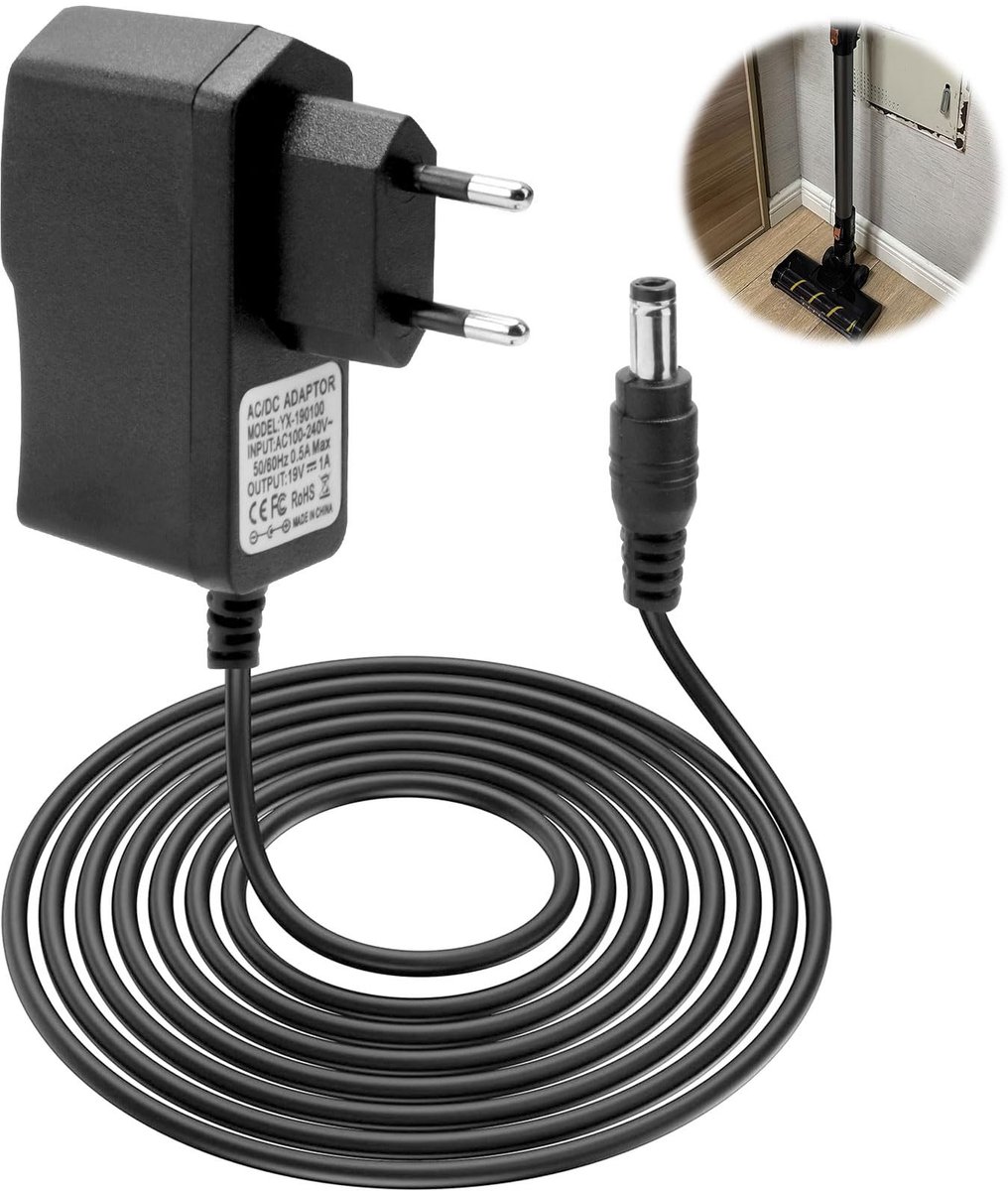 Dailygoods - Dailygoody - Europese Netadapter 26V - Betrouwbare Voeding - Compact Formaat - 0,5A Stroom - 13W Vermogen - Voor diverse apparaten