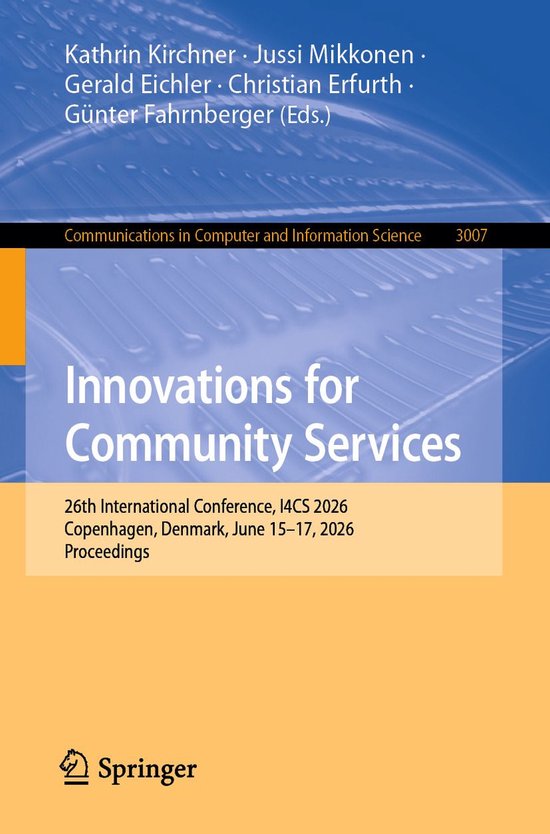 Springer Nature Proceedings Computer Science - Innovations f ... - cover