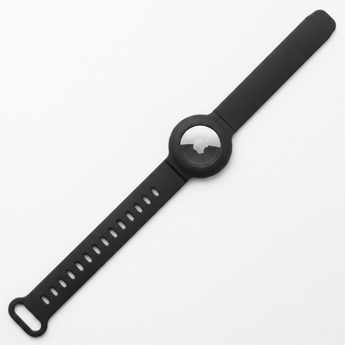 Premium Siliconen Armband geschikt voor Apple AirTag voor Kinderen - Zwart - AirTag-sleutelhanger Hoesje Kind - Polsband GPS Horloge Kind - Tracker Houder Armband - Trackers Band - Kinder Horloge - Peuter - Polsband GPS Horloge Senioren - ixen