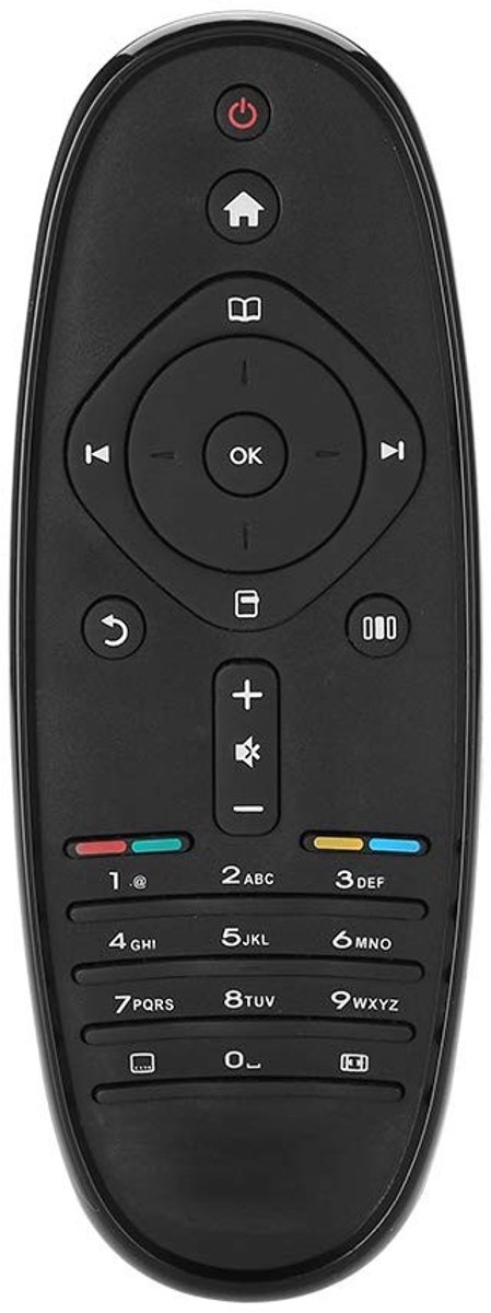 Dailygoody - Remote Control - Vervangingsafstandsbediening - Zwart - Geschikt voor LCD LED HD TV - Handig in gebruik - Hoge actieradius