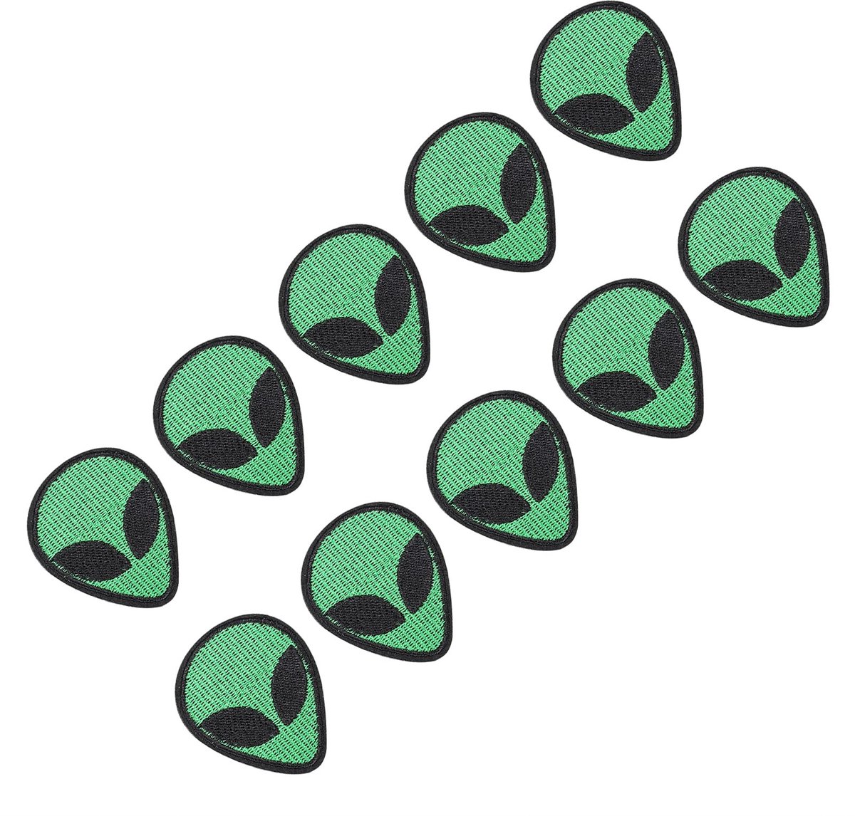 Dailygoody - Kledingflard - Geborduurde Sticker - Eenvoudig aan te brengen - Geen strijken nodig - Versterking voor naailiefhebbers - Geschikt voor hu...