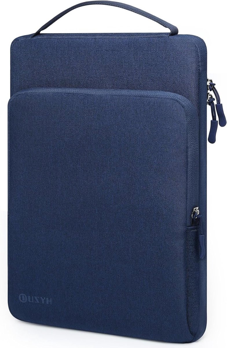 13 Inch Laptop Sleeve en Laptoptas voor MacBook Air, Pro, iPad Pro/Air en Surface Pro - Navy Blauw, Bescherming en Stijl voor Jouw Laptop