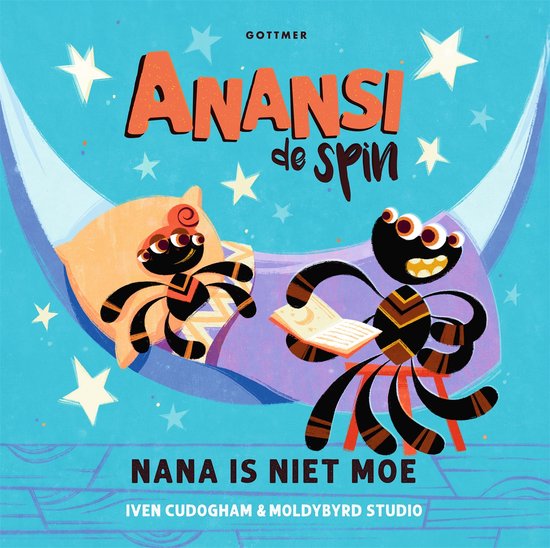 Anansi de spin - Nana is niet moe - cover
