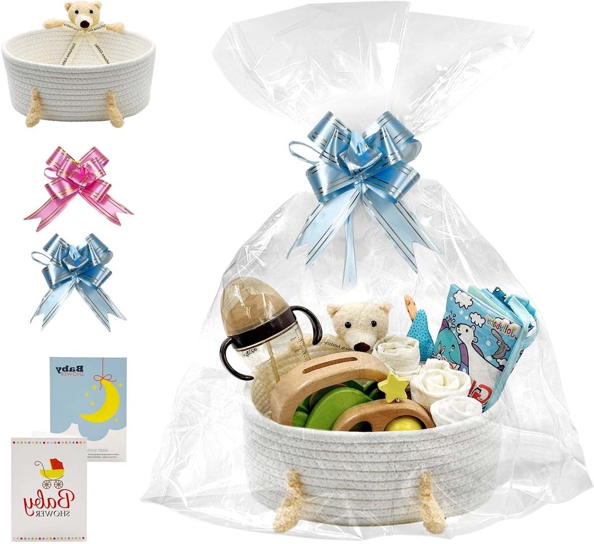 Cadeaumand met lekkernijen en geschenken voor elke gelegenheid - Perfect voor feestdagen en verjaardagen