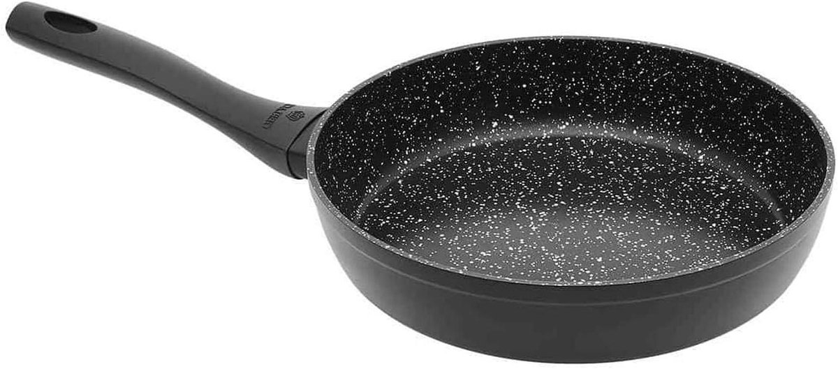 Braadpan Keramisch - Koekenpan Inductie - Dagelijks Koken - Xera Dur Coating - 28 cm - Zwart