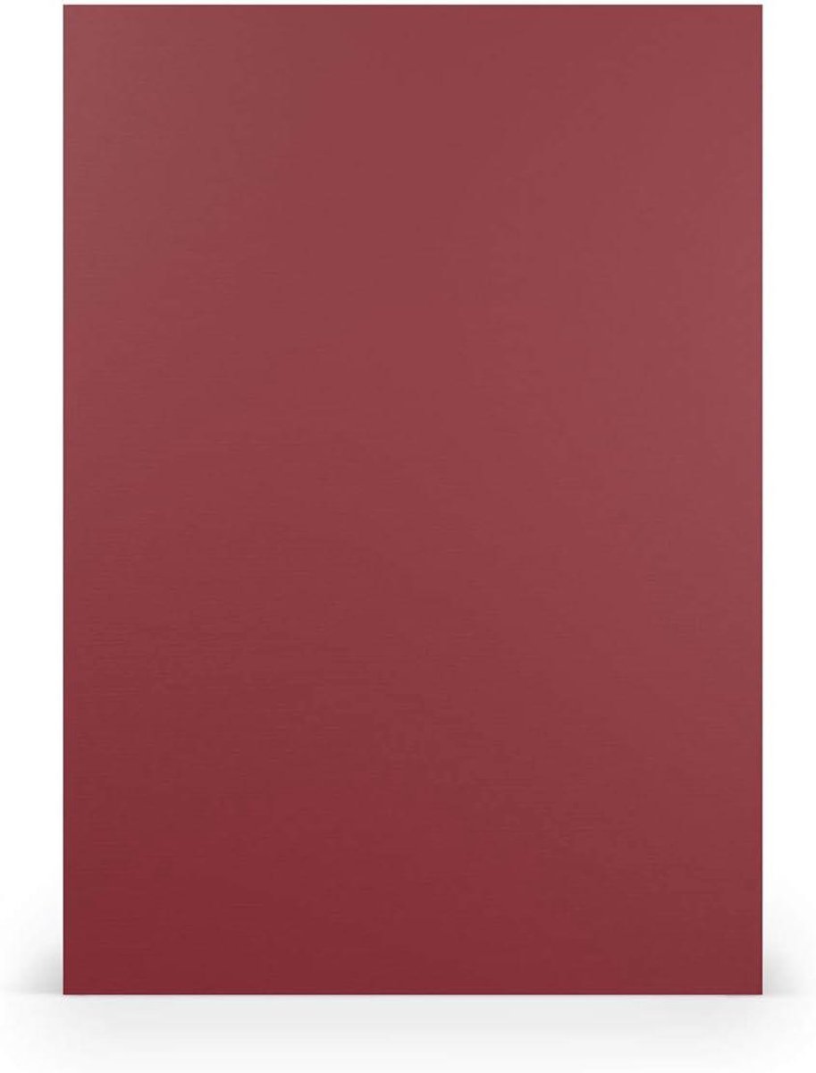 Papier vellen - Papier A4 - Knutselen en printen - 15% katoen - 150 stuks - Rood ribbel