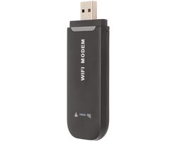 Store_9 – 4G USB WiFi-Router – Draadloze WiFi Pocket Hotspot – Zwart – Deel tot 10 gebruikers – Plug and Play – Ideaal voor onderweg