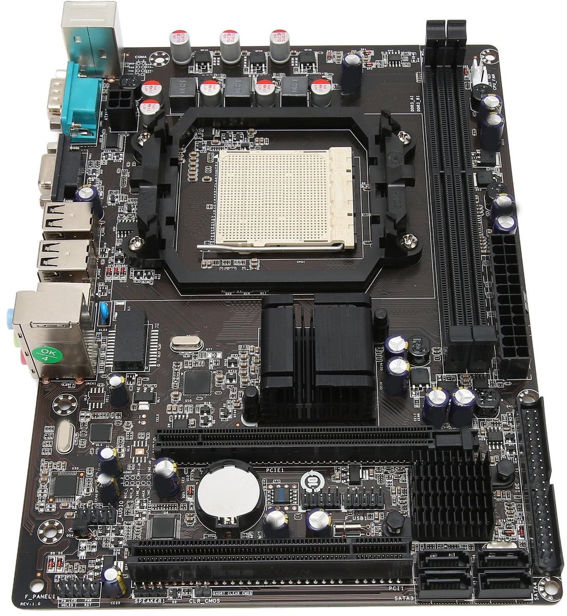Allecto - A780+ Desktop Moederbord - DDR3 Geheugen - Ondersteuning LGA940 - Dual Channel - Prestaties - Computer Moederbord - Geschikt voor AM2 AM2...