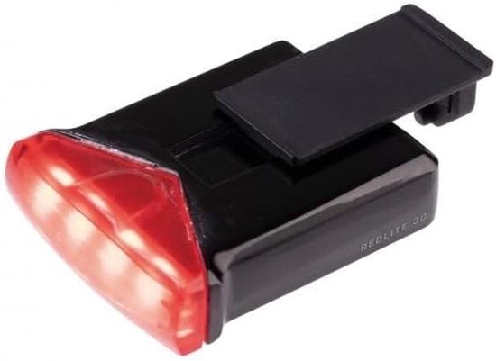 Fiets Achterlicht - Achterlamp Fiets - Veilig Fietsen - Touch Control - 30 Lumen - Zwart/Rood — afbeelding 4