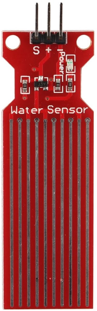 Allecto - Rainwater Level Sensor Module - Waterdetectie - Betrouwbaar en gebruiksvriendelijk - Rood - Diepte meting - Perfect voor Arduino - Sensor...
