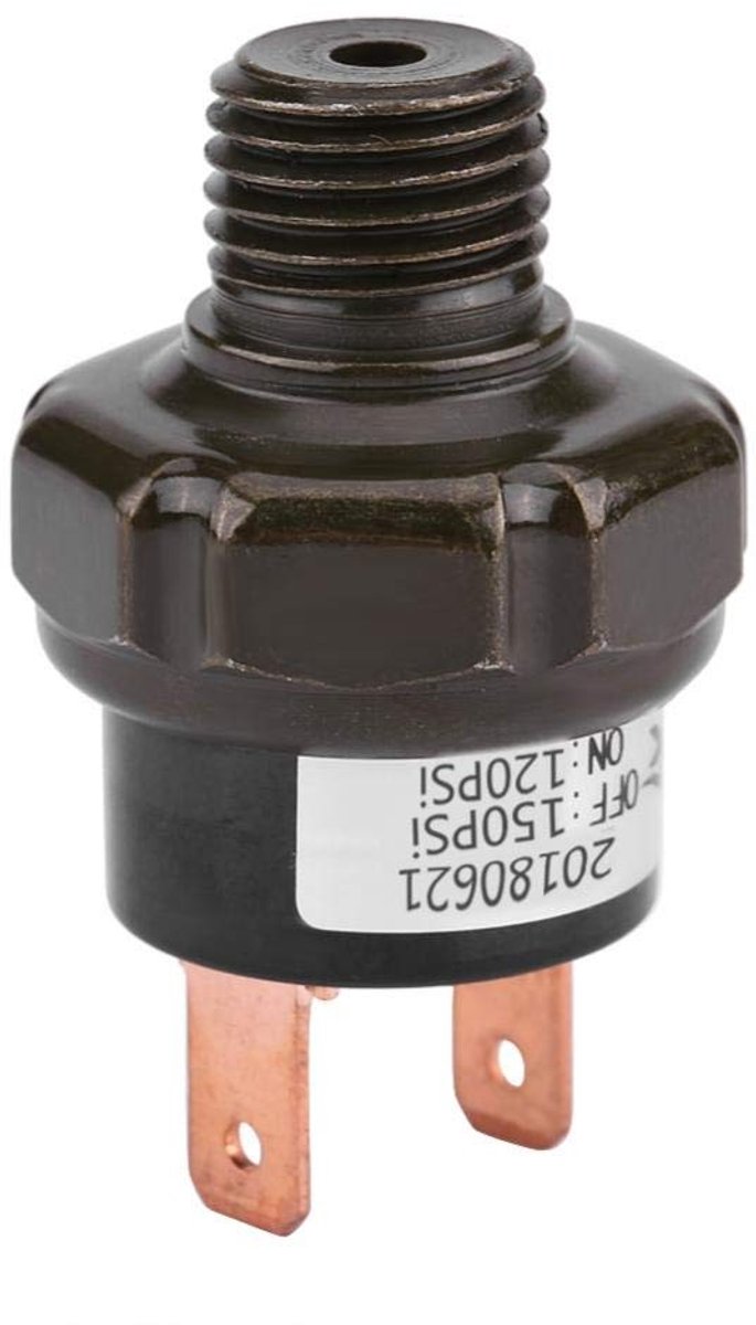 Allecto - Universele Druksensor - Automatische Luchtcompressor - Duurzaam - 12 Volt - Drukregeling - Vervanging voor oude producten