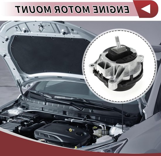 Motorsteun voor BMW 3 Series F35 (2016-2019) 2.0T A/MT 320Li - Linker Motorsteun, Duurzaam Metaal, Vervangingsonderdeel — afbeelding 5