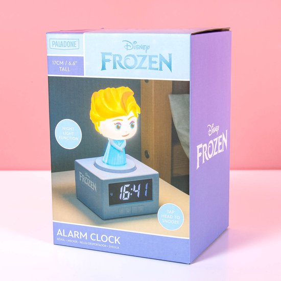 Paladone Products Frozen Icon Alarm Clock Elsa Clocks & Watches van Paladone — afbeelding 4