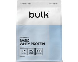 Bulk Basic Whey Protein (2500g) Strawberry - Eiwitten - Wei-eiwit concentraat