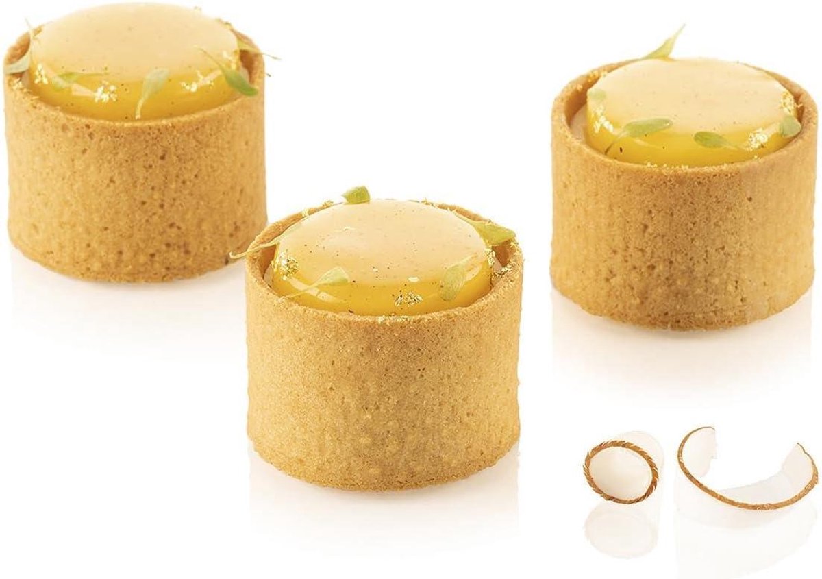 Tarte Ringen - Taartringen Bakringen - Bakken Maken - Microgeperforeerd - Ø 50 mm - Zwart