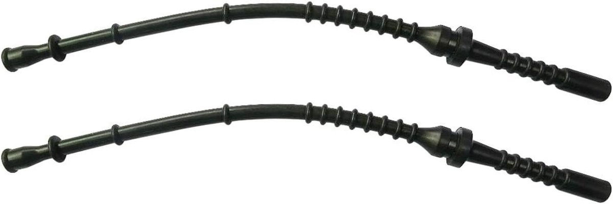 Brandstofslang Set - Slang voor Trimmer - Onderhoud Tuinapparatuur - Vervangt Origineel Deel - 2 Stuks - Zwart