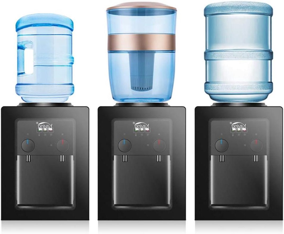 Elektrische Waterdispenser - Warm Water Dispenser - Thuisgebruik - Snelle Opwarming - 270 x 235 x 370 mm - Zwart